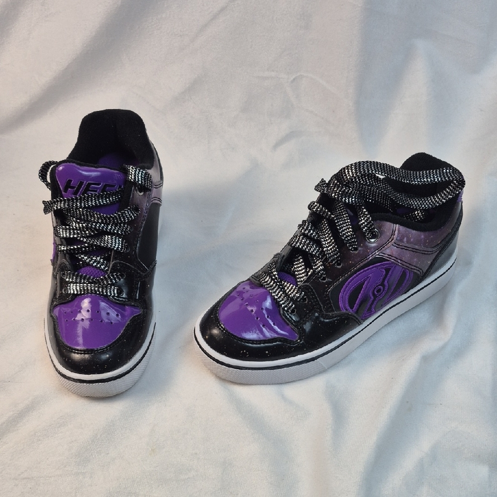Heelys Kids Black and Purple Sneakers Size Youth 2